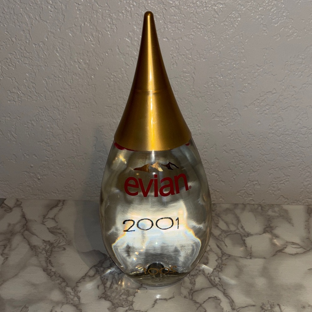 Evian 2001 Limited Edition Bottle